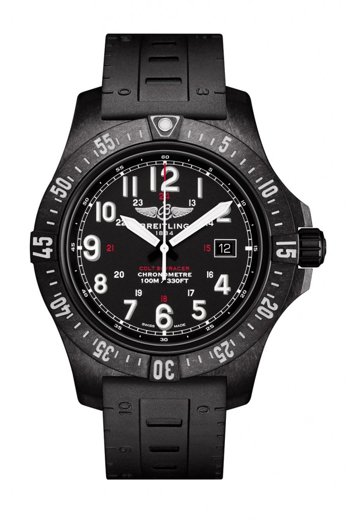 Black Dial Breitling Clot Skyracer Replica Watches