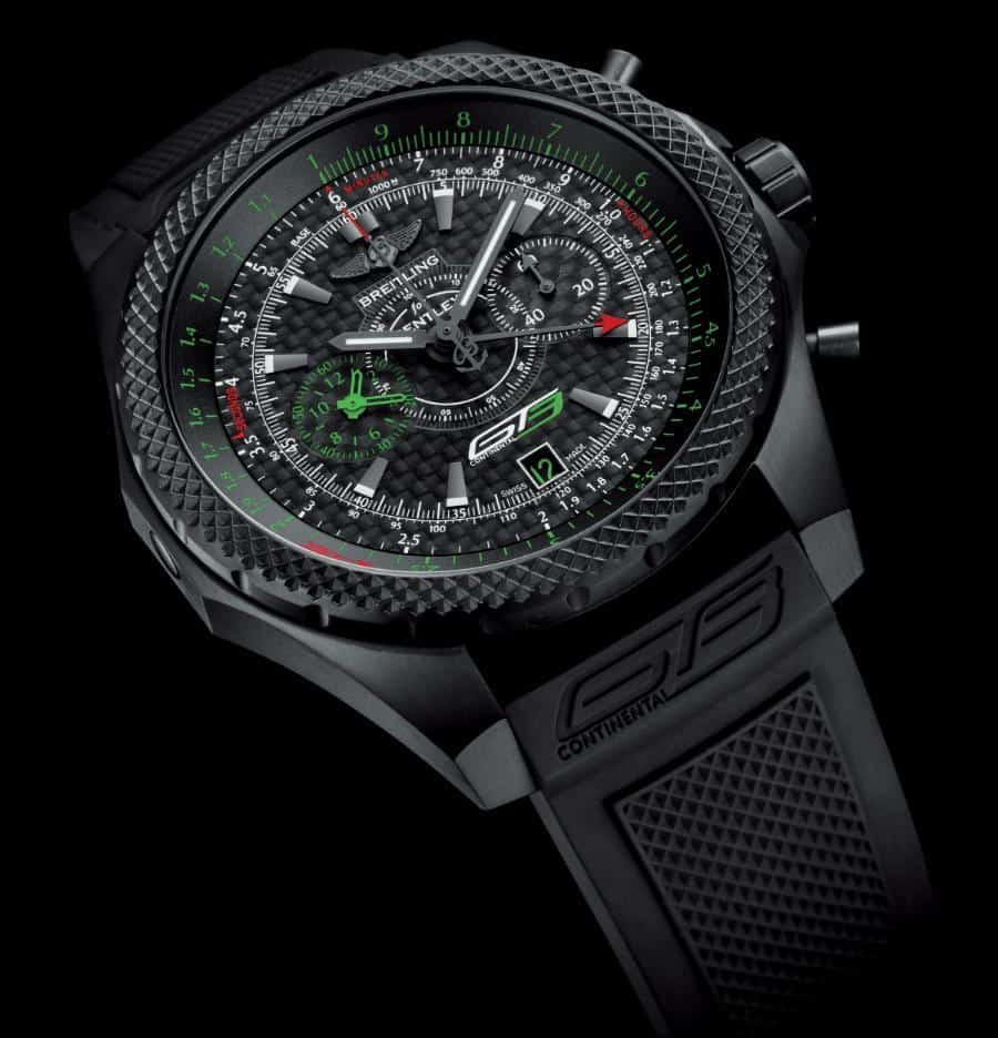 This fake Breitling Bentley GT3 watch not only features the cool appearance but also with durable performance.